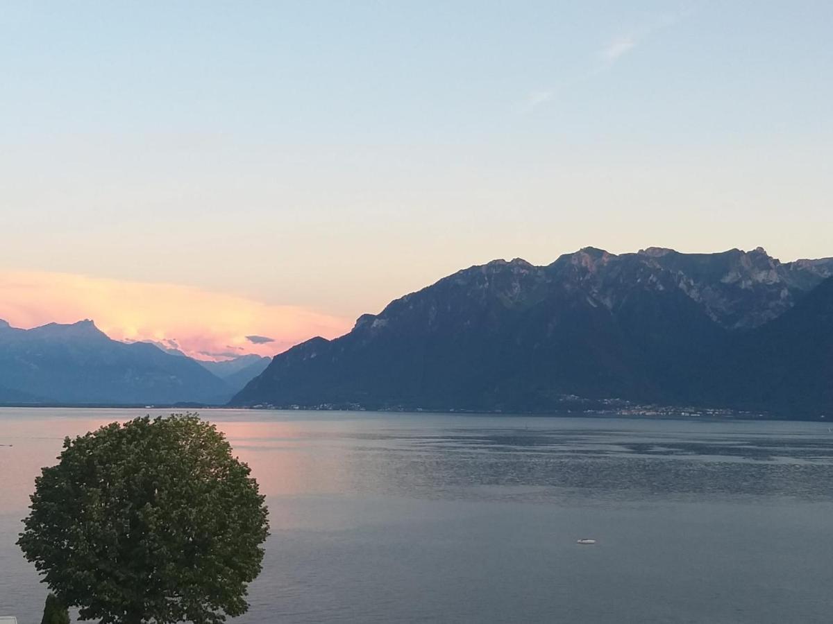 La Gremillette Gourmande Lavaux Apartment Rivaz Bagian luar foto