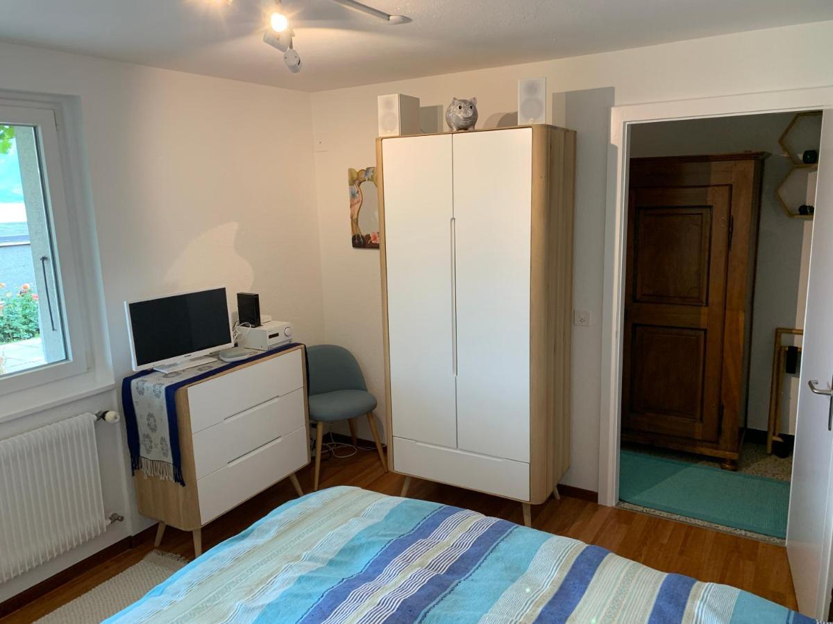 La Gremillette Gourmande Lavaux Apartment Rivaz Bagian luar foto
