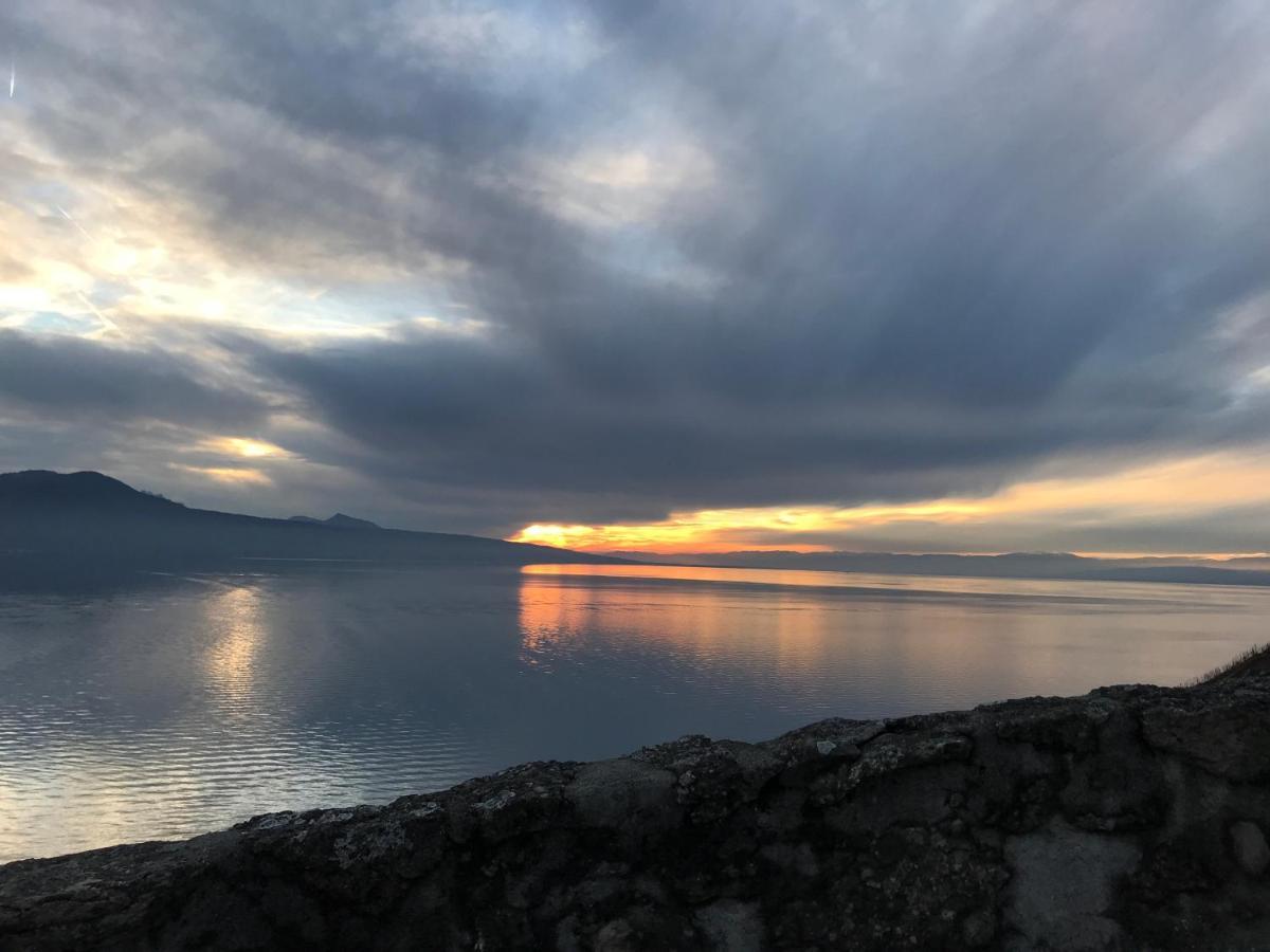 La Gremillette Gourmande Lavaux Apartment Rivaz Bagian luar foto